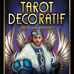 Tarot Decoratif Card Deck‎ and Book Gift Set EXCELLENT CONDITION